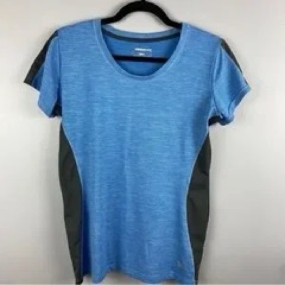 Xersion Blue and Grey Short Sleeve Tee Size Small - Picture 4 of 11